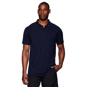 RBX Active Mens Small Golf  Short Sleeve Quick Drying Performance Polo Shirt NEW